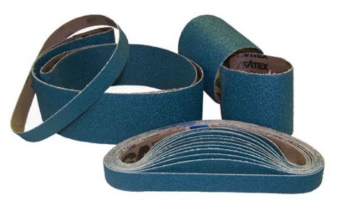 100mm x 1500mm Zirconia Abrasive Belt (Choice Of Pack Qty's & Grits) (80 / 12 Belts)